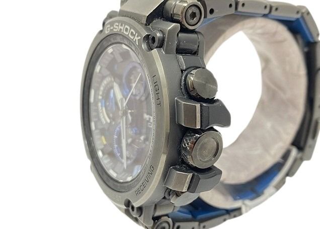 CASIO カシオ 時計 GSHOCK MTGB1000 Series MTGB1000BD1AJF ブラック 樹脂 ステンレススチール メンズ アナログ 美品