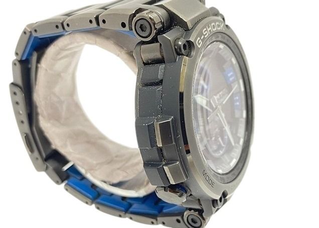 CASIO カシオ 時計 GSHOCK MTGB1000 Series MTGB1000BD1AJF ブラック 樹脂 ステンレススチール メンズ アナログ 美品