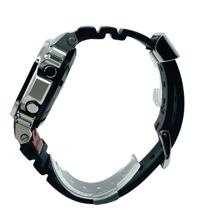 CASIO カシオ 時計 GSHOCK FULL METAL 5000 SERIES GMWB5000D1JF シルバー ステンレススチール メンズ デジタル 美品