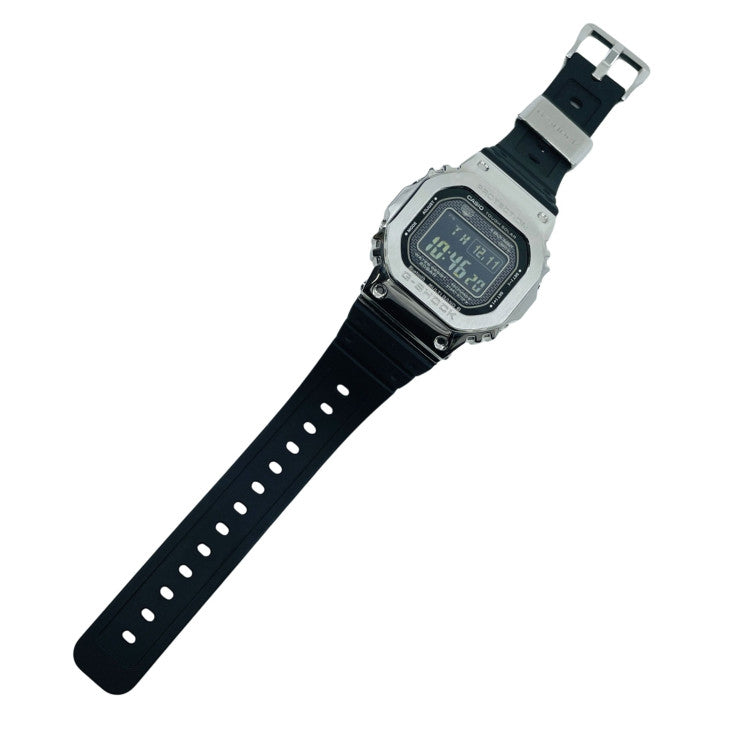 CASIO カシオ 時計 GSHOCK FULL METAL 5000 SERIES GMWB5000D1JF シルバー ステンレススチール メンズ デジタル 美品
