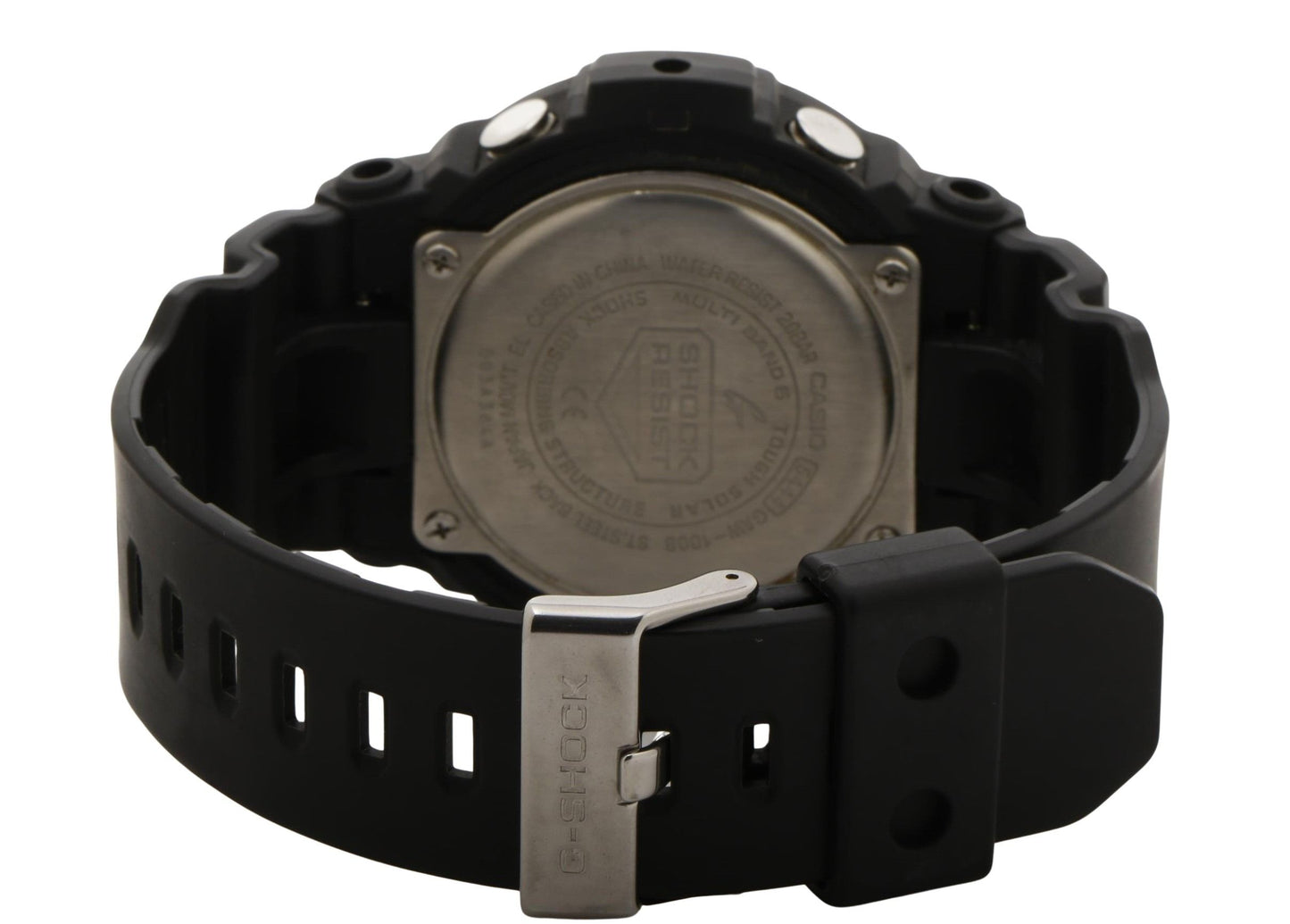 CASIO カシオ 時計 GSHOCK ANALOGDIGITAL GAW100 SERIES GAW100B ブラック 樹脂 アルミ メンズ アナデジ 美品