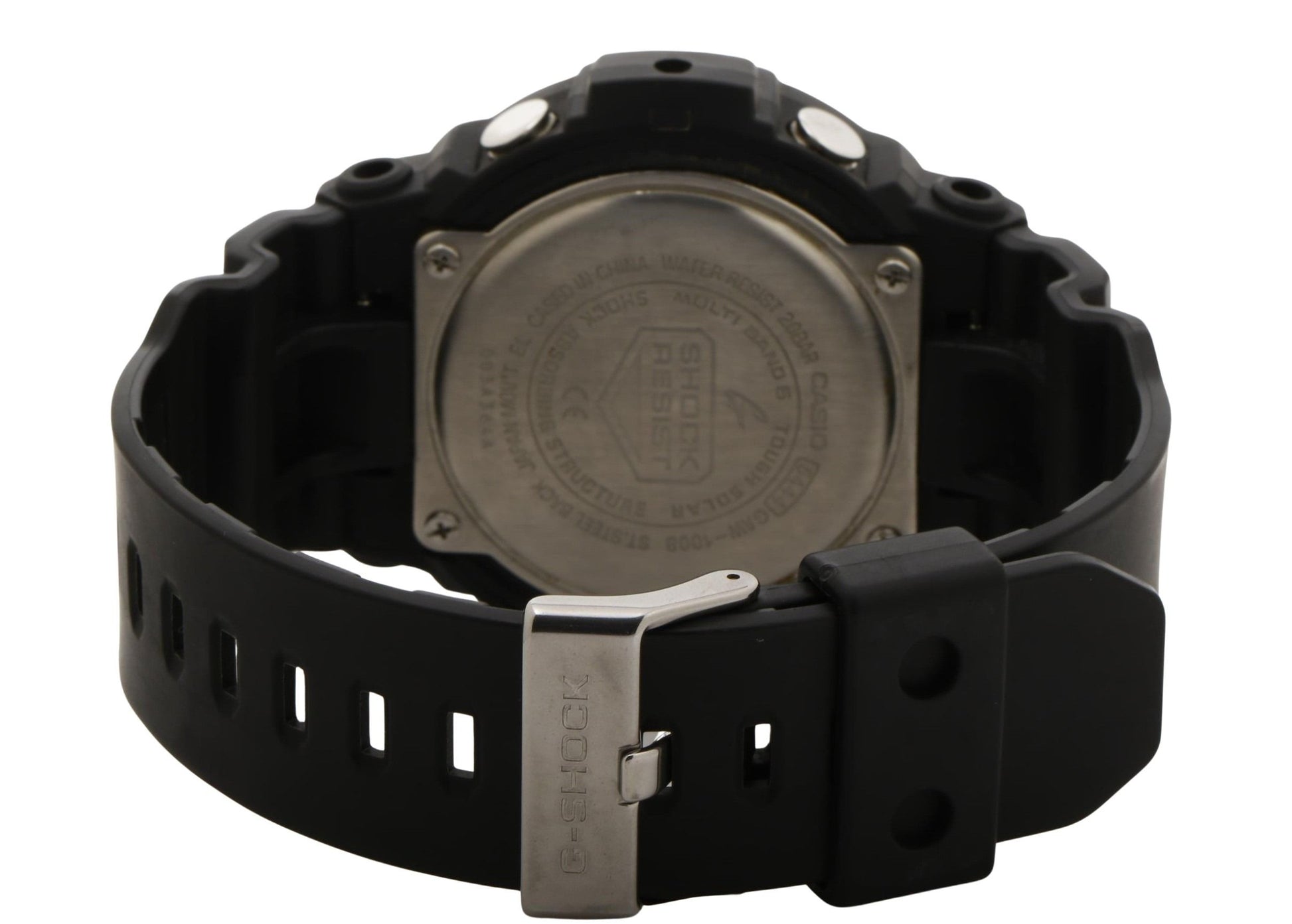 CASIO カシオ 時計 GSHOCK ANALOGDIGITAL GAW100 SERIES GAW100B ブラック 樹脂 アルミ メンズ アナデジ 美品