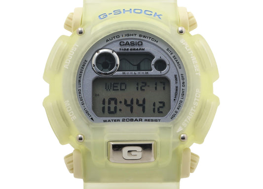 CASIO カシオ 時計 GSHOCK 第8回国際イルカ・クジラ会議 DW9000K クリア 樹脂 メンズ イルクジモデル 美品