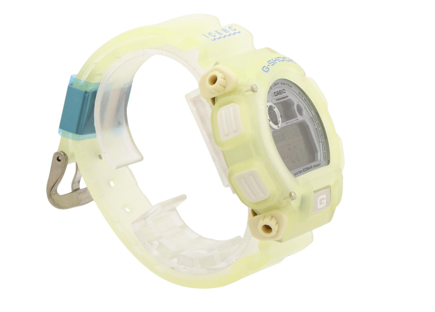 CASIO カシオ 時計 GSHOCK 第8回国際イルカ・クジラ会議 DW9000K クリア 樹脂 メンズ イルクジモデル 美品