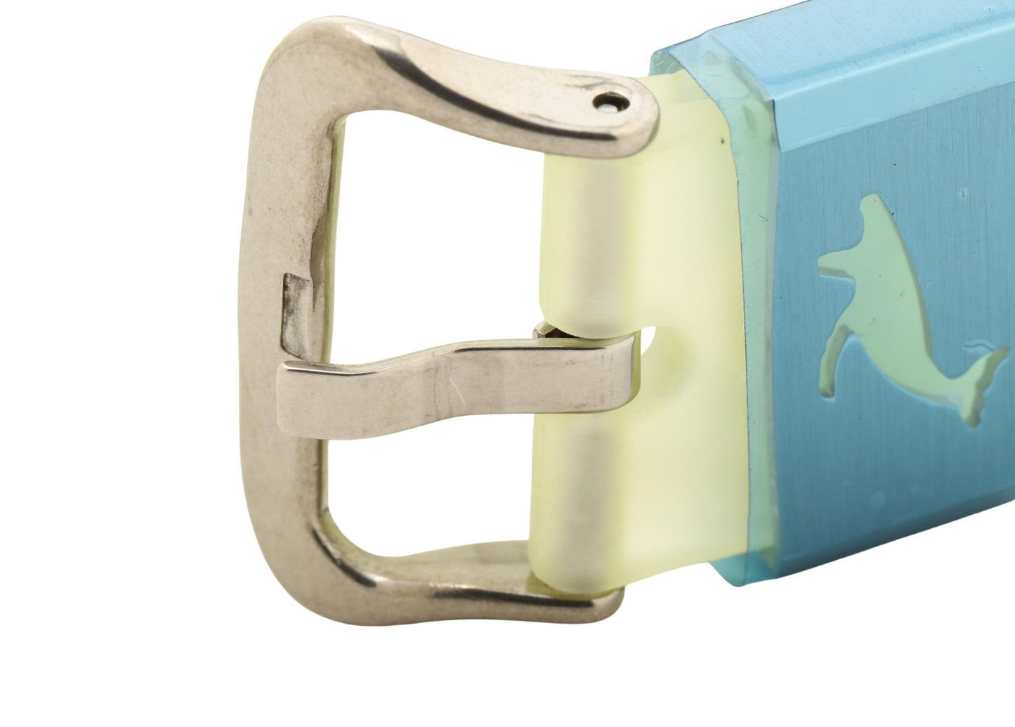 CASIO カシオ 時計 GSHOCK 第8回国際イルカ・クジラ会議 DW9000K クリア 樹脂 メンズ イルクジモデル 美品