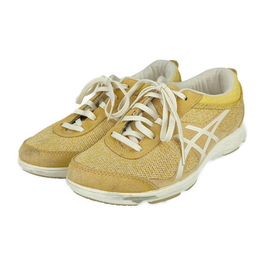 ASICS アシックス スニーカー ゲルムージー759 TDW759 イエロー系 メッシュ レディース ウォーキングシューズ #22.5cm