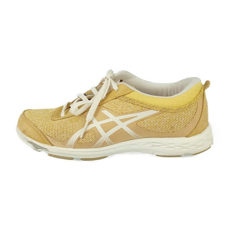 ASICS アシックス スニーカー ゲルムージー759 TDW759 イエロー系 メッシュ レディース ウォーキングシューズ #22.5cm