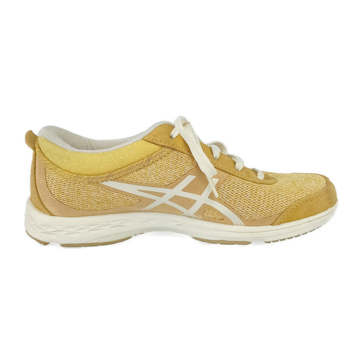 ASICS アシックス スニーカー ゲルムージー759 TDW759 イエロー系 メッシュ レディース ウォーキングシューズ #22.5cm