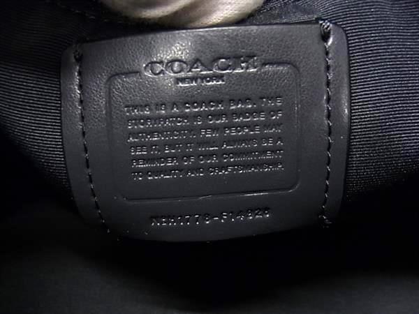 超美品 COACH コーチ ハンドバッグ F14928 ネイビー系 レザー レディース クロスビー キャリーオール 2WAY