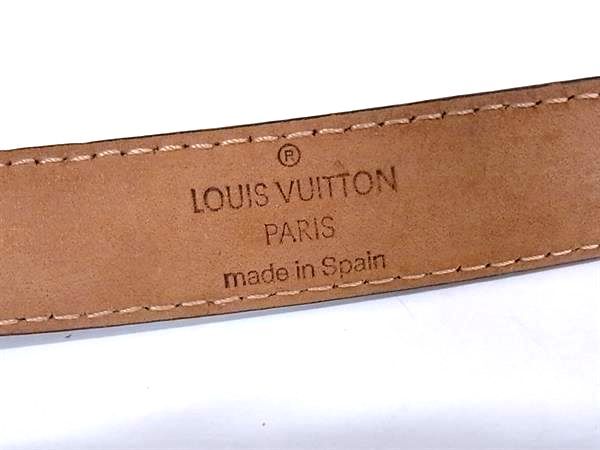 LOUIS VUITTON ルイ ヴィトン ベルト モノグラム M9274W ブラウン PVC レディース サンチュール 表記サイズ 90/36