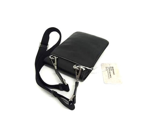 JIMMY CHOO ジミーチュウ ショルダーバッグ KIMI MESSANGER RCX - ブラック レザー ユニセックス スタースタッズ シルバー金具 ゴールド金具 超美品