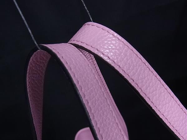 JIMMY CHOO ジミーチュウ トートバッグ ソフィアS - ピンク レザー レディース スタースタッズ シルバー金具 ゴールド金具 美品