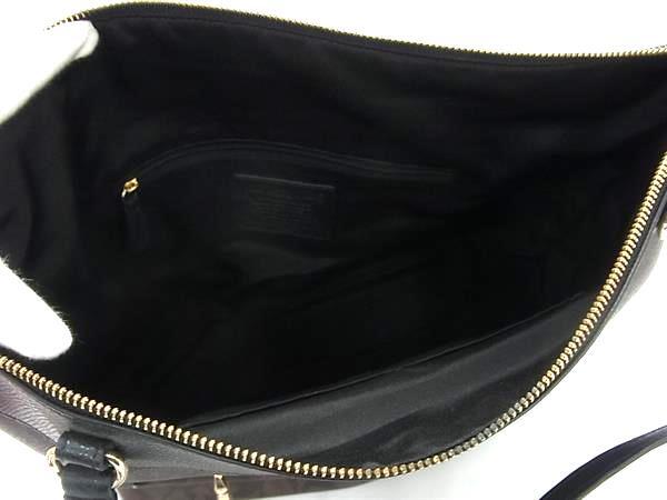 COACH コーチ トートバッグ シグネチャー 2WAYバッグ F54690 ブラウン系×ブラック系 PVC×レザー レディース ショルダーバッグ ゴールド金具