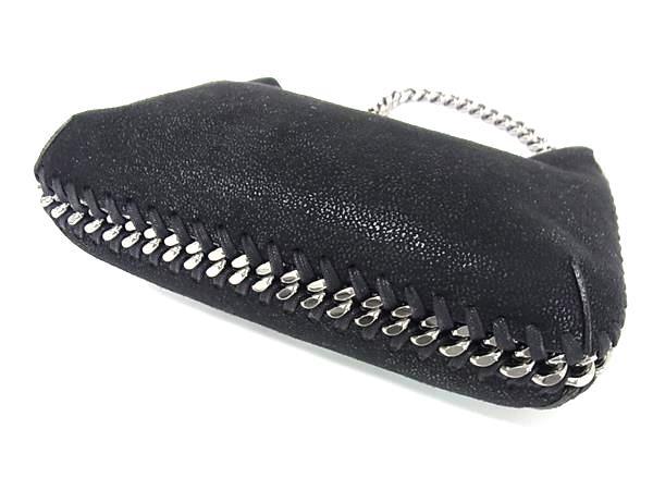 美品 STELLA McCARTNEY ステラ マッカートニー ハンドバッグ ファラベラ ミニ ショルダー ディズニーコラボ 7B0001 WP0031 ブラック エコレザー レディース