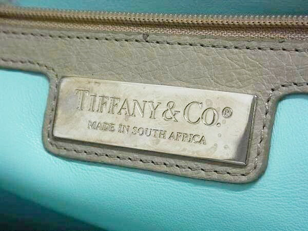 TIFFANY＆Co ティファニー バッグ ハンドバッグ - ベージュ系 オーストリッチ レディース シルバー金具 美品