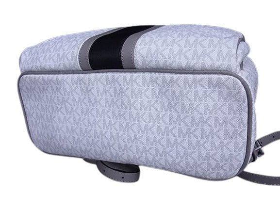 MICHAEL KORS マイケルコース リュックサック バックパック 35S9SAYB7B ホワイト系×グレー系 PVC×レザー ユニセックス 超美品