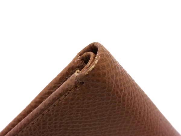 BVLGARI ブルガリ 二つ折り財布 クラシコ 札入れ - ブラウン系 レザー メンズ 美品