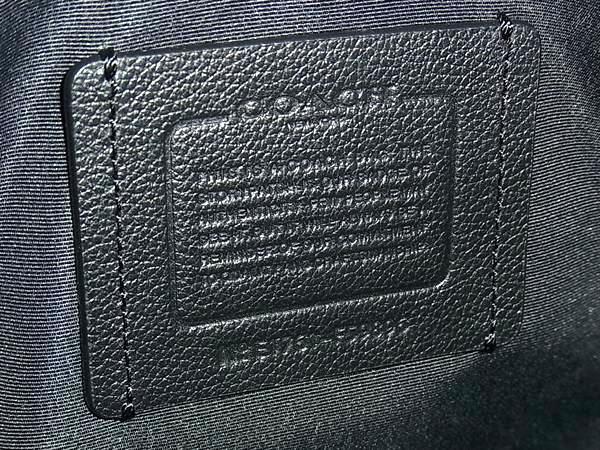 COACH コーチ ビジネスバッグ 2WAY ブリーフケース F59896 カーキ系×ブラック系 レザー メンズ 迷彩柄 カモフラ ショルダーバッグ シルバー金具 美品