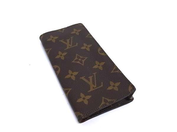 LOUIS VUITTON ルイヴィトン メガネケース モノグラム エテュイ リュネット サーンプル M62962 ブラウン系 PVC レザー ユニセックス