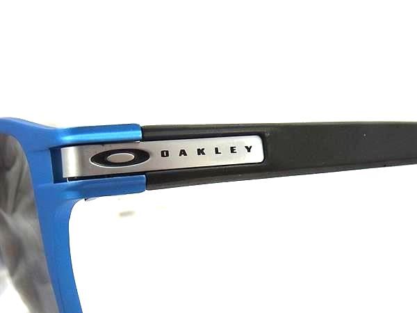 OAKLEY オークリー アイウェア サングラス LATCH ALPHA 0OO4128 ブルー系 メタル ラバー メンズ 超美品