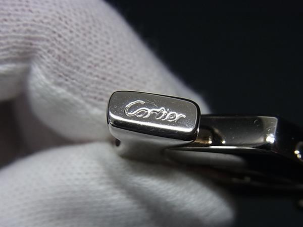 Cartier カルティエ キーホルダー 2C バッグチャーム - シルバー メタル ユニセックス 美品