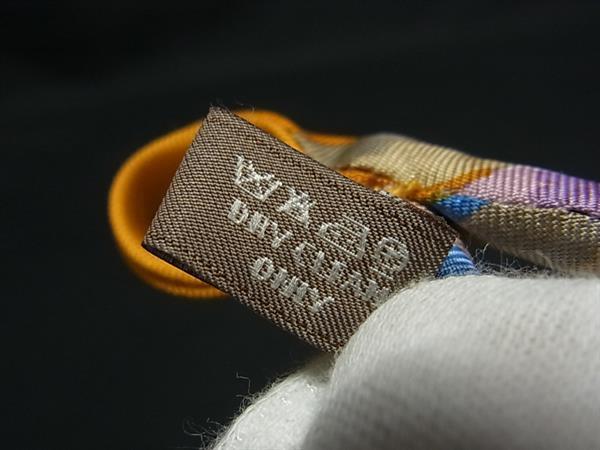 HERMES エルメス ブレスレット ブリッド･ドゥ･ソワ ダブル プティアッシュ - マルチカラー シルク100% レディース 超美品