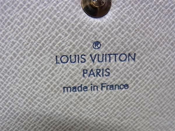 LOUIS VUITTON ルイヴィトン 財布 ダミエアズール ポルトフォイユ サラ N61735 アズール PVC レザー ユニセックス 二つ折り長財布 ゴールド金具