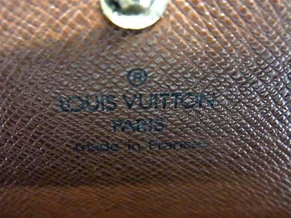 LOUIS VUITTON ルイヴィトン 財布 モノグラム ポルトモネ ビエトレゾール M61730 ブラウン PVC レザー レディース 二つ折り財布 ゴールド金具
