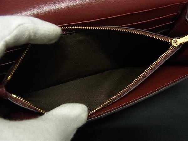 MULBERRY マルベリー 財布 コンチネンタルウォレット RL4440/205N651 イエロー レザー レディース 二つ折り長財布 美品