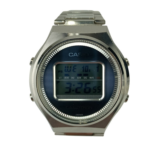 CASIO カシオ 腕時計 カシオトロン復刻限定モデル CASIOTRON TRN 50 2AJR シルバー SS メンズ デジタル 電波ソーラー