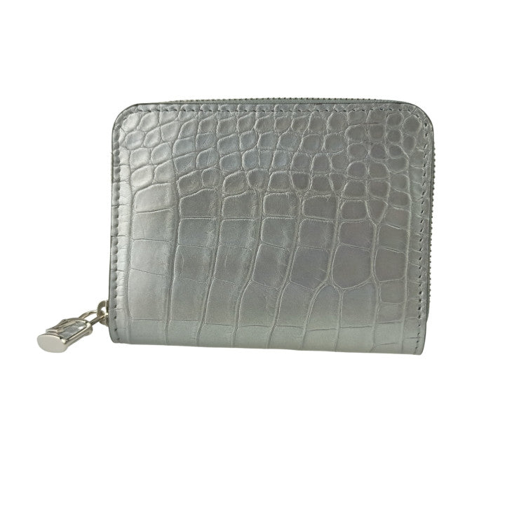 LOUIS VUITTON ルイヴィトン コインケース ジッピー コインパース エキゾチックレザー シルバー クロコダイル レディース アリゲーター 新古未使用展示品