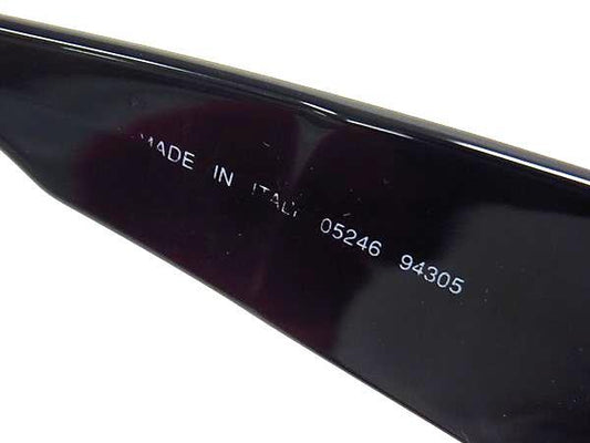 CHANEL シャネル サングラス ココマーク 5246 ブラック クリアブルー プラスチック レディース 美品