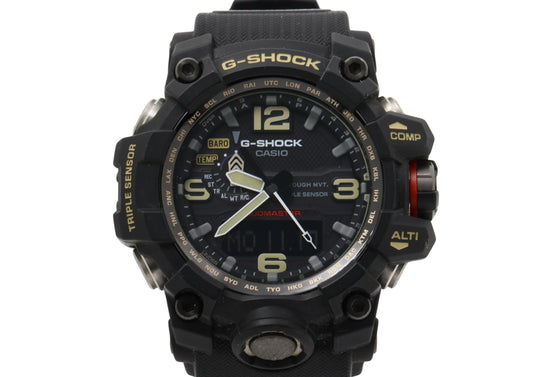 CASIO カシオ 時計 GSHOCK MASTER OF G LAND MUDMASTER GWG10001AJF ブラック 樹脂／ステンレススチール メンズ アナデジ 美品