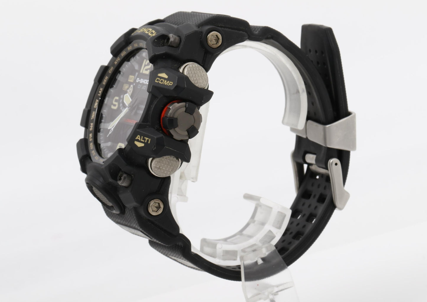 CASIO カシオ 時計 GSHOCK MASTER OF G LAND MUDMASTER GWG10001AJF ブラック 樹脂／ステンレススチール メンズ アナデジ 美品