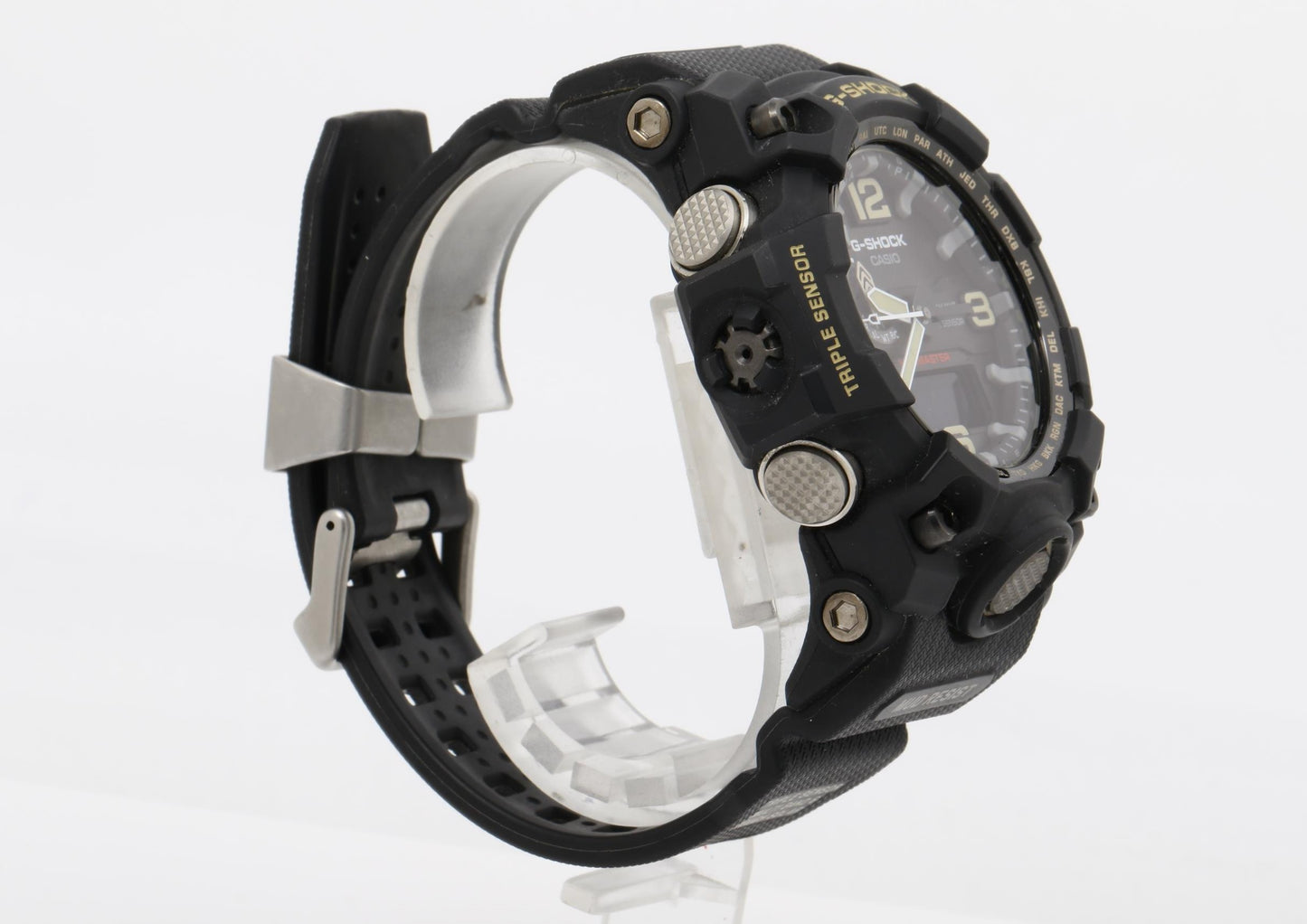 CASIO カシオ 時計 GSHOCK MASTER OF G LAND MUDMASTER GWG10001AJF ブラック 樹脂／ステンレススチール メンズ アナデジ 美品