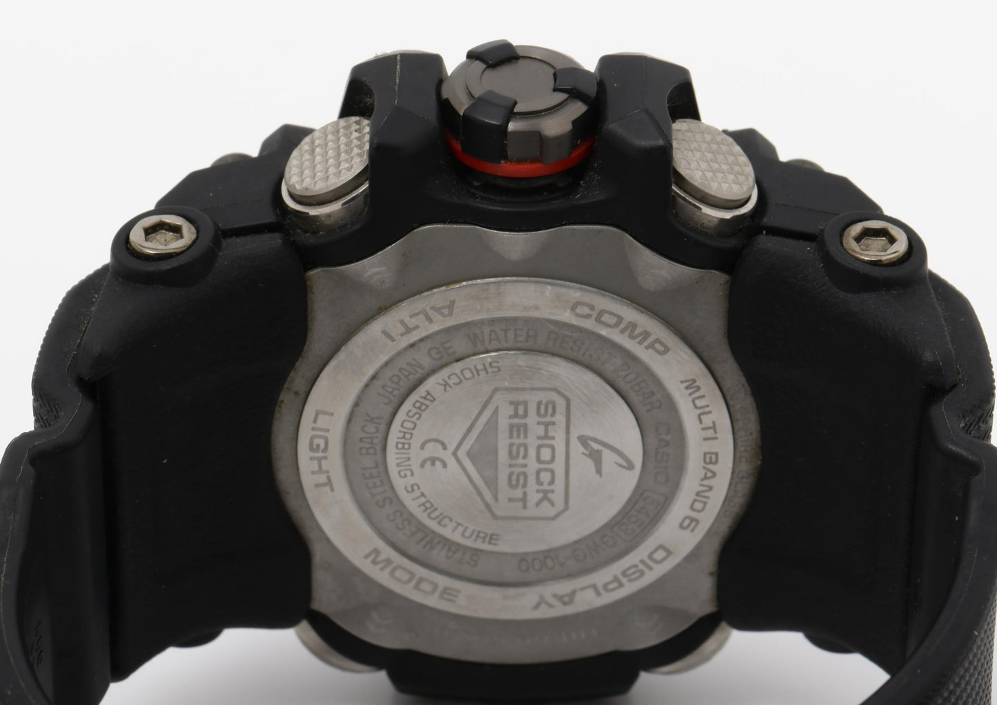 CASIO カシオ 時計 GSHOCK MASTER OF G LAND MUDMASTER GWG10001AJF ブラック 樹脂／ステンレススチール メンズ アナデジ 美品