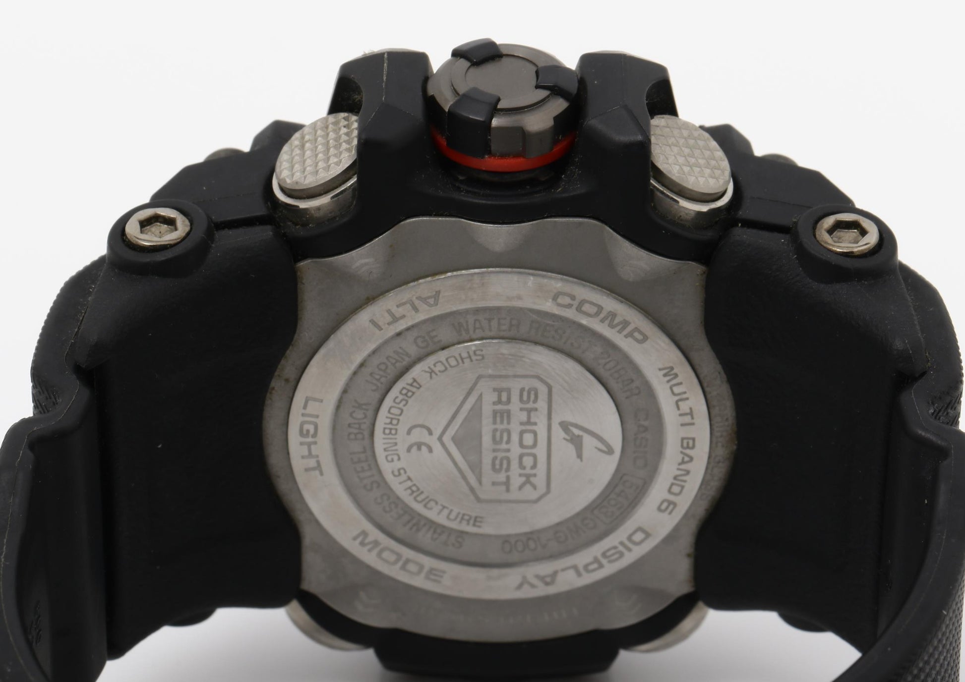 CASIO カシオ 時計 GSHOCK MASTER OF G LAND MUDMASTER GWG10001AJF ブラック 樹脂／ステンレススチール メンズ アナデジ 美品