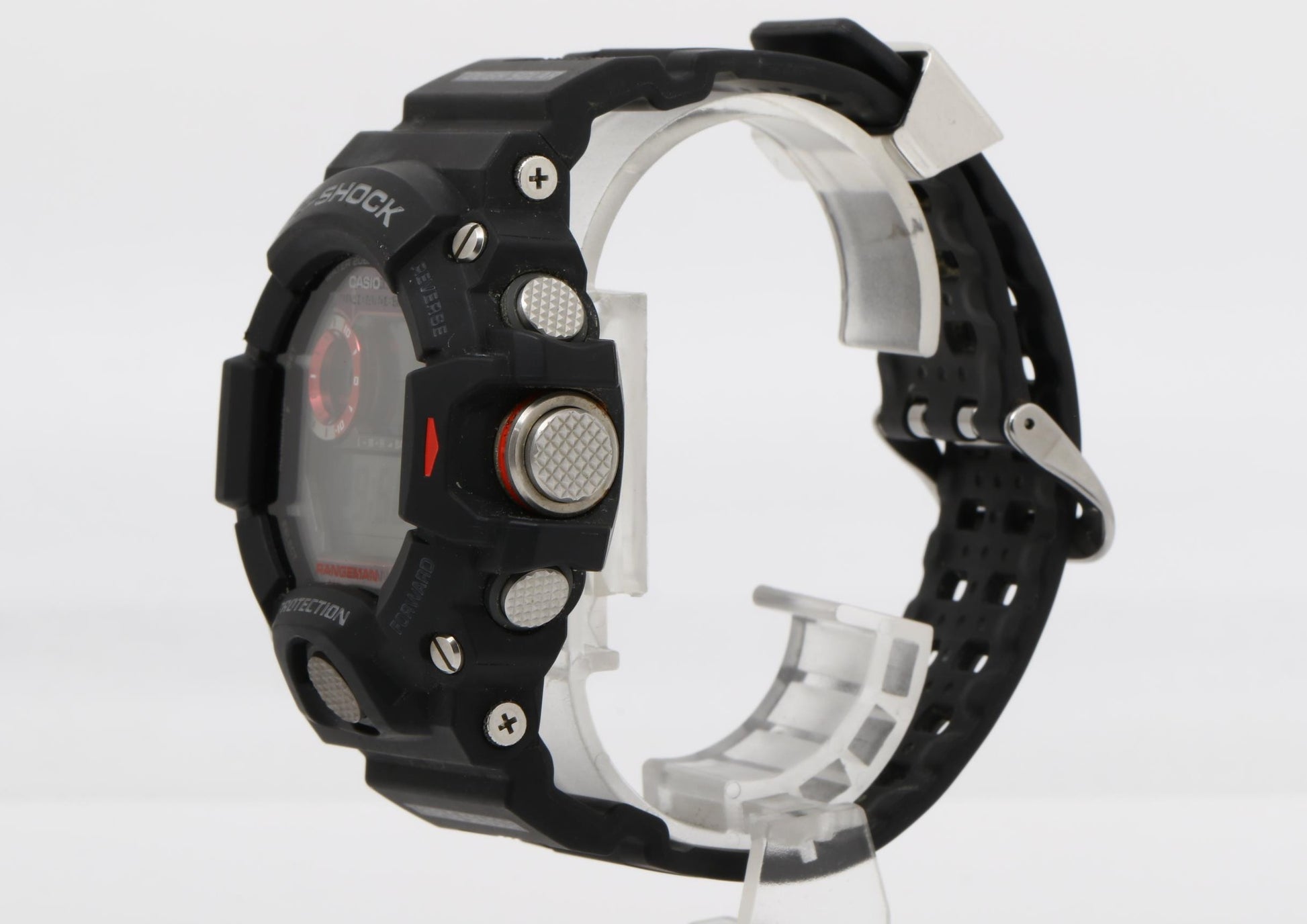 CASIO カシオ 時計 GSHOCK MASTER OF G LAND RANGEMAN GW9400J1JF ブラック 樹脂 メンズ デジタル 美品