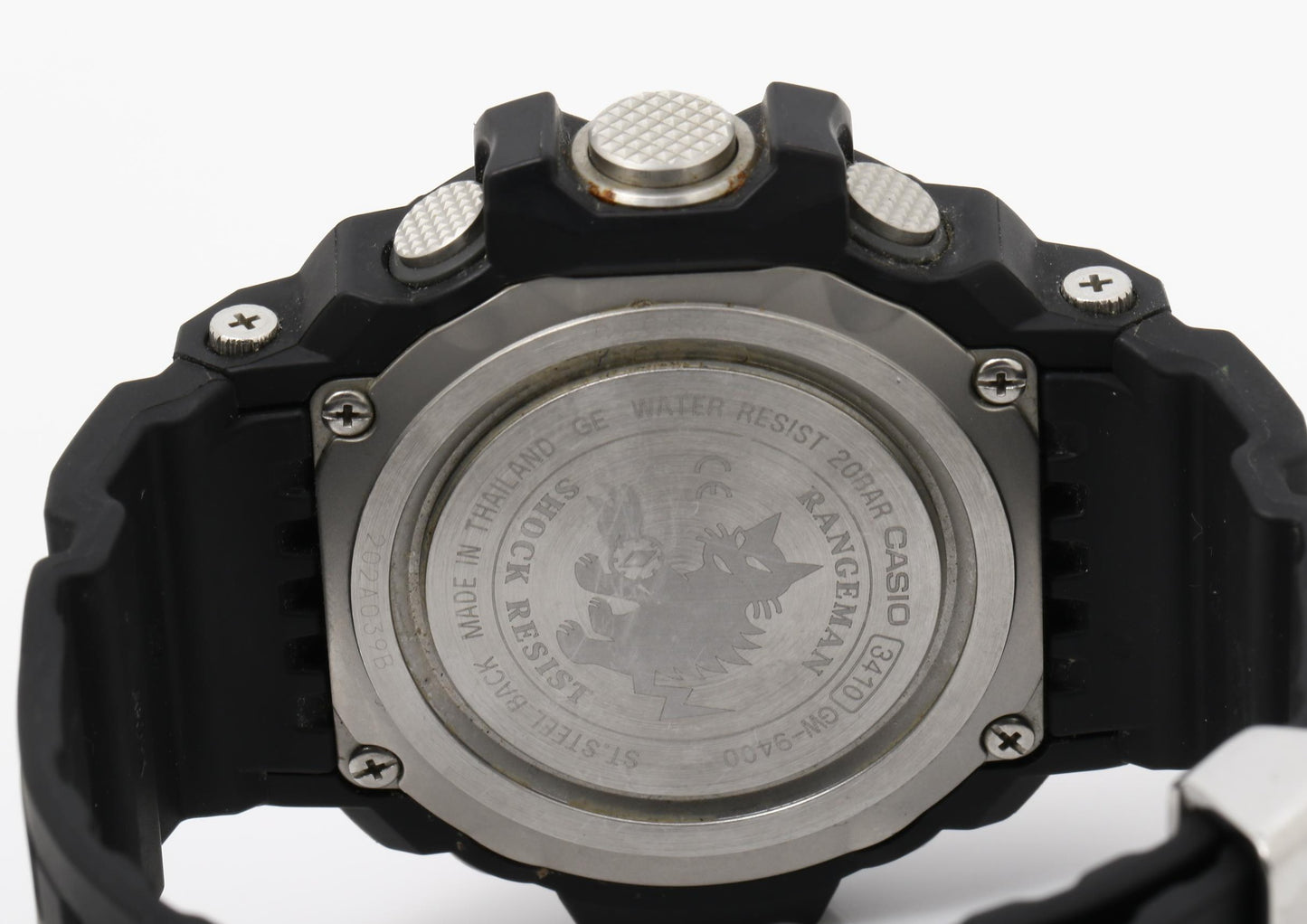 CASIO カシオ 時計 GSHOCK MASTER OF G LAND RANGEMAN GW9400J1JF ブラック 樹脂 メンズ デジタル 美品