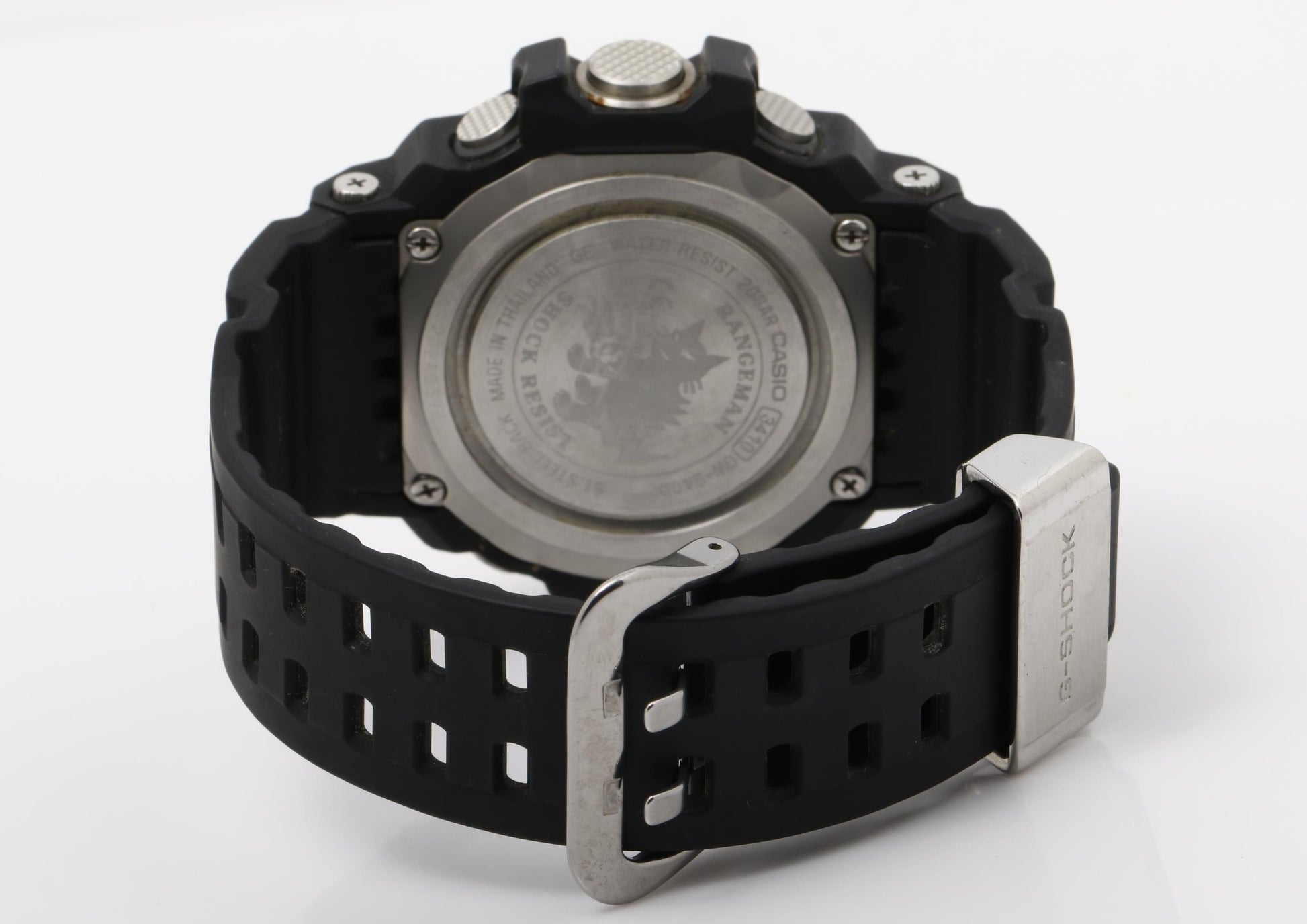 CASIO カシオ 時計 GSHOCK MASTER OF G LAND RANGEMAN GW9400J1JF ブラック 樹脂 メンズ デジタル 美品