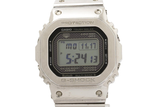 CASIO カシオ 時計 GSHOCK FULL METAL 5000 SERIES GMWB5000D1JF ブラック シルバー ステンレススチール メンズ デジタル