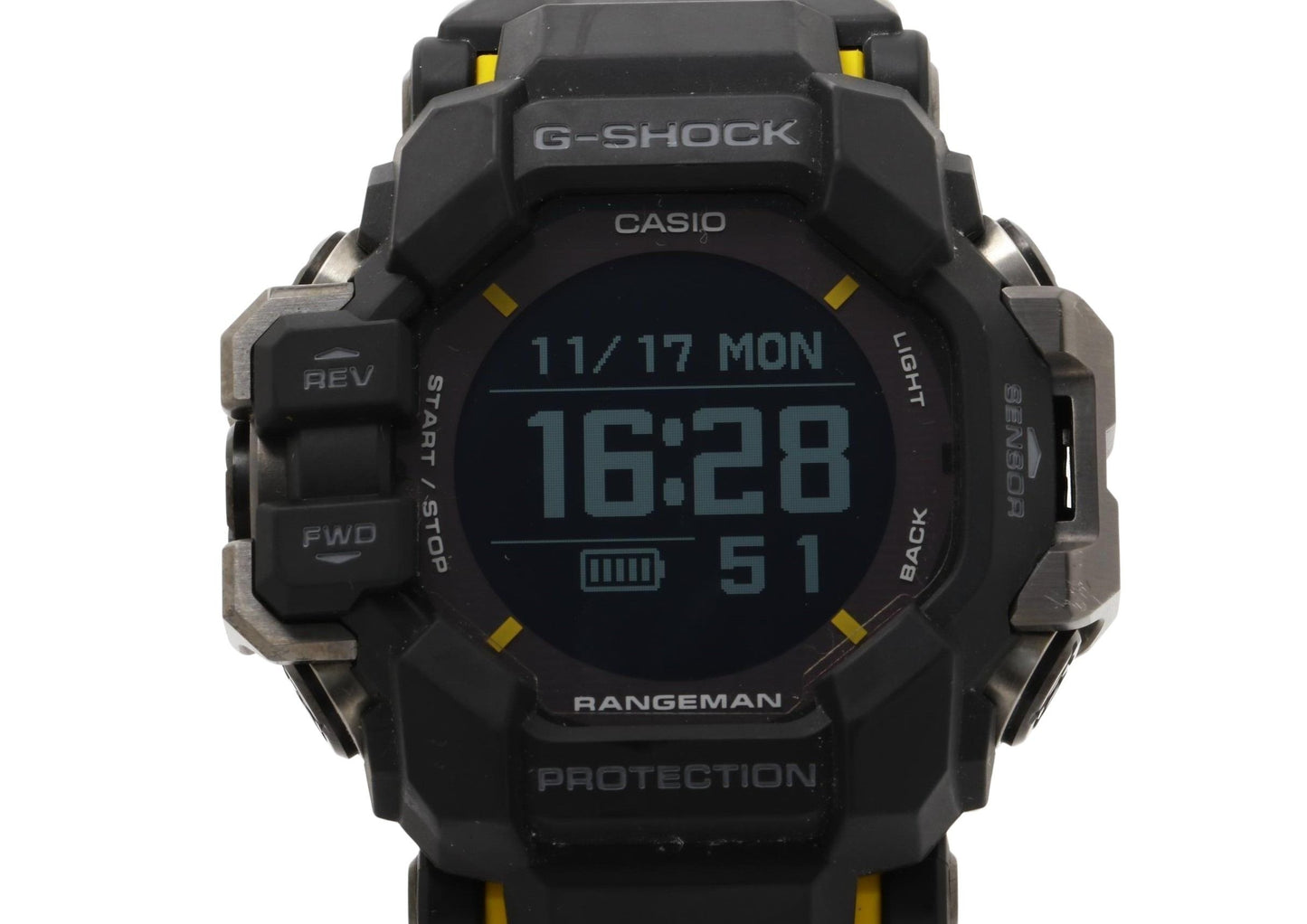 CASIO カシオ 時計 GSHOCK MASTER OF G LAND RANGEMAN GPRH10001JR ブラック 樹脂 メンズ デジタル 美品