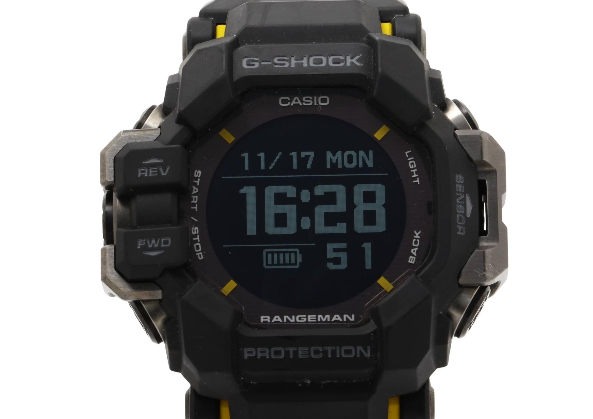 CASIO カシオ 時計 GSHOCK MASTER OF G LAND RANGEMAN GPRH10001JR ブラック 樹脂 メンズ デジタル 美品