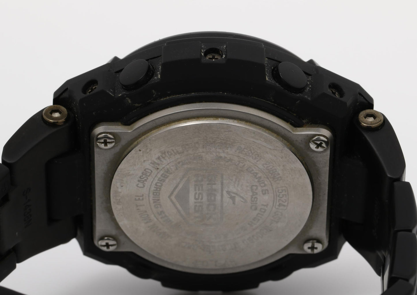 CASIO カシオ 時計 GSHOCK GSTEEL GSTW300BD1AJF ブラック ステンレススチール メンズ アナデジ