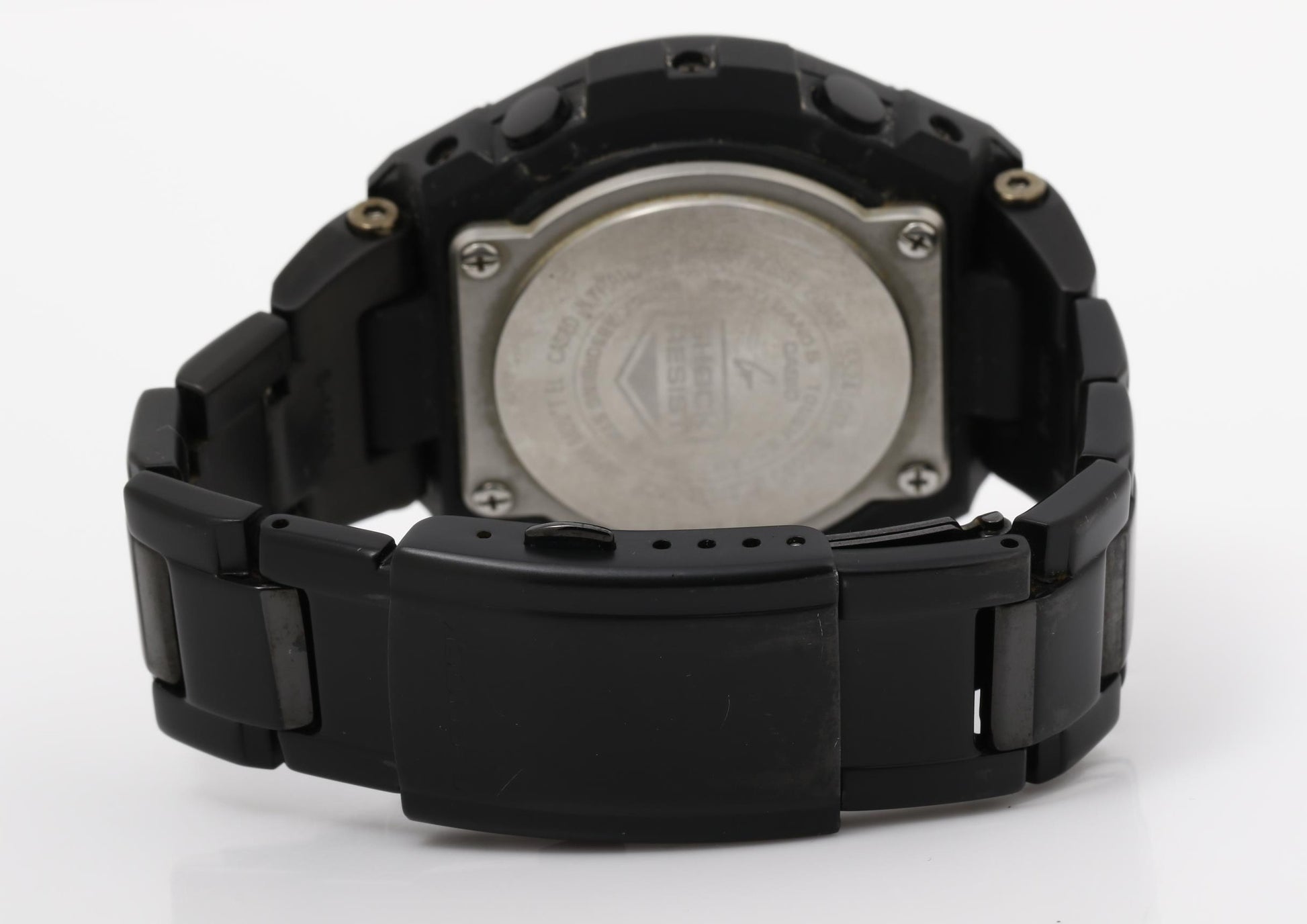 CASIO カシオ 時計 GSHOCK GSTEEL GSTW300BD1AJF ブラック ステンレススチール メンズ アナデジ