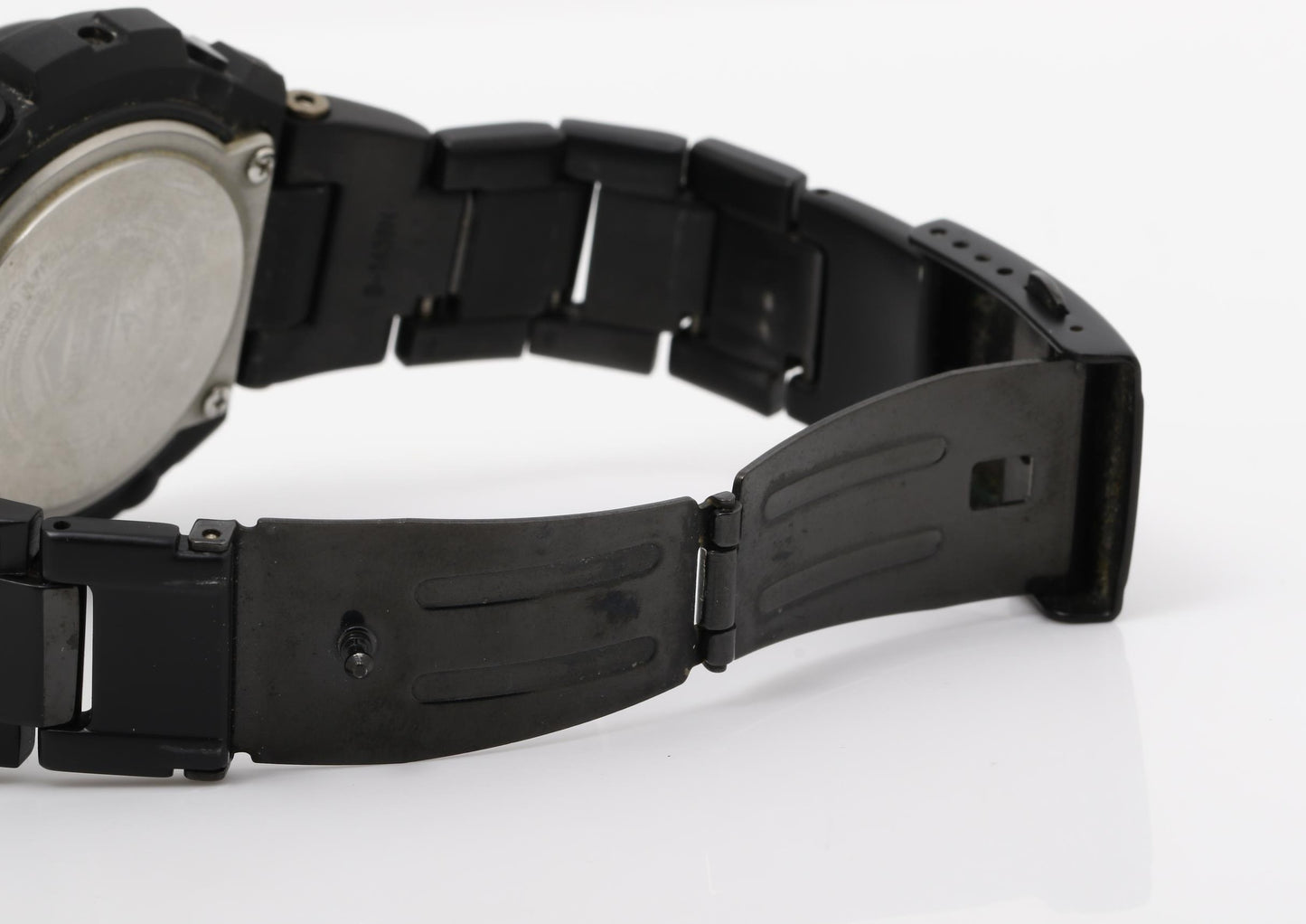 CASIO カシオ 時計 GSHOCK GSTEEL GSTW300BD1AJF ブラック ステンレススチール メンズ アナデジ