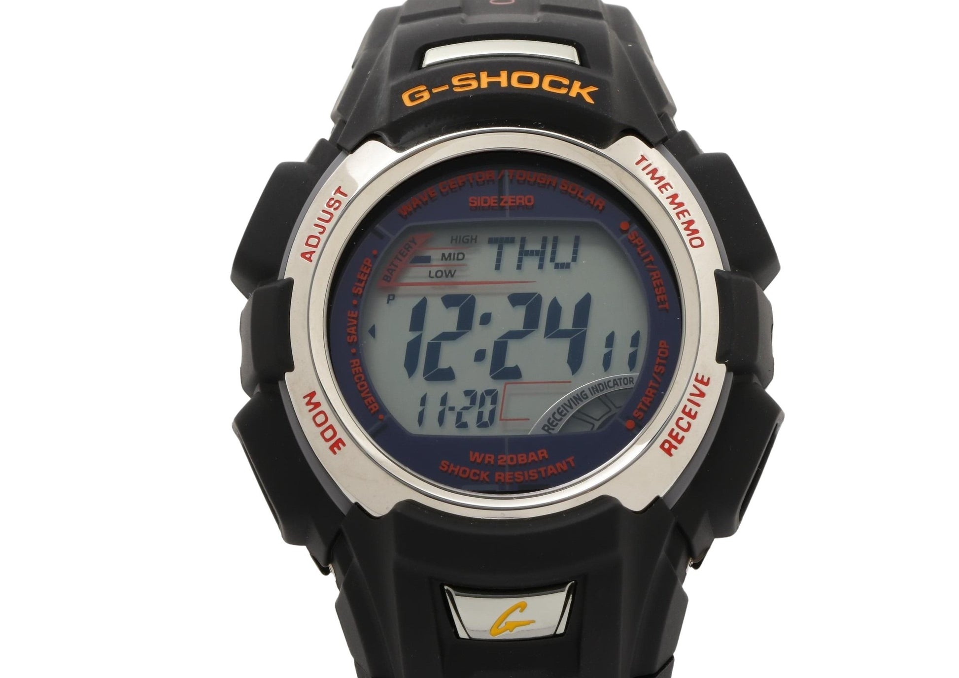 CASIO カシオ 時計 GSHOCK SIDE ZERO GW300JSZR1JF ブラック 樹脂／ステンレススチール メンズ デジタル 美品