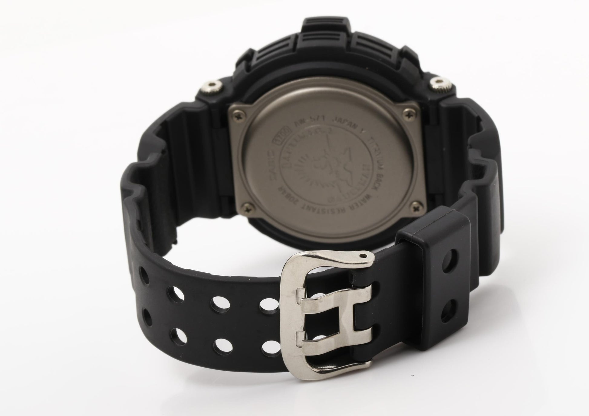 CASIO カシオ 時計 GSHOCK ガウスマン AW571BM1T ブラック 樹脂／チタン メンズ アナデジ 超美品