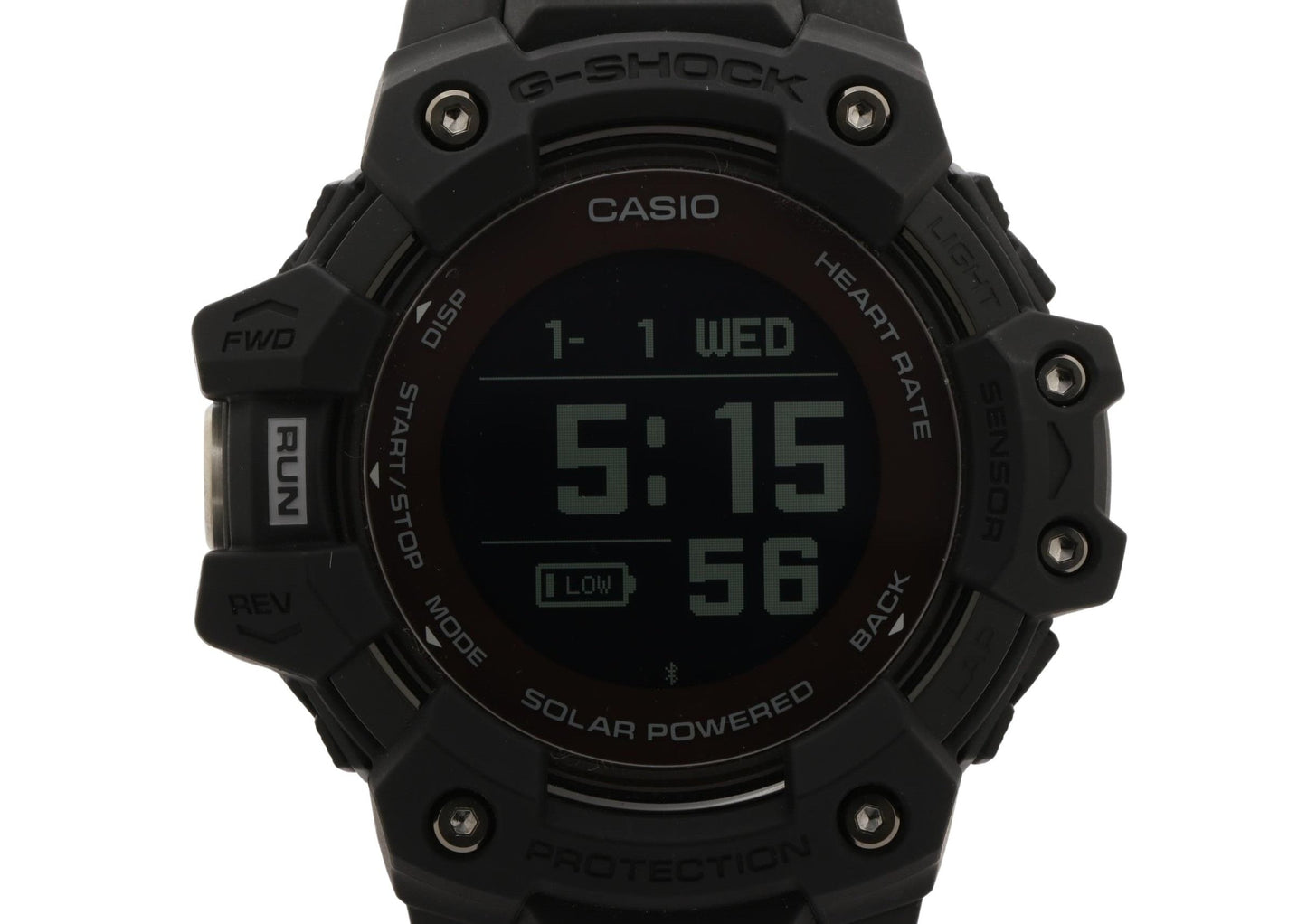 CASIO カシオ 時計 GSHOCK GSQUAD GBDH1000 SERIES GBDH10001JR ブラック 樹脂／ステンレススチール メンズ デジタル 新古未使用展示品