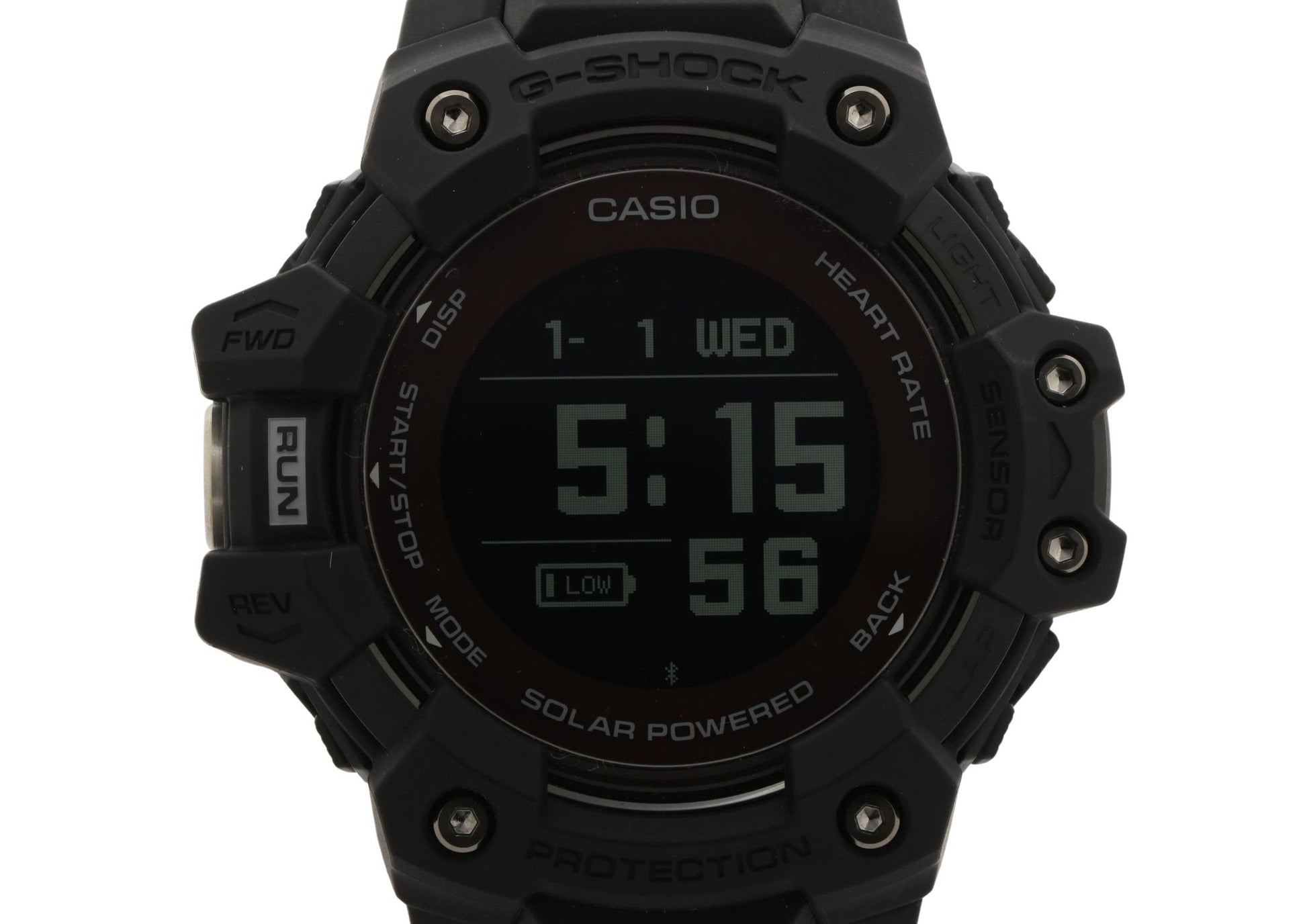 CASIO カシオ 時計 GSHOCK GSQUAD GBDH1000 SERIES GBDH10001JR ブラック 樹脂／ステンレススチール メンズ デジタル 新古未使用展示品